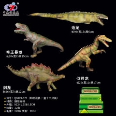 搪胶恐龙模型